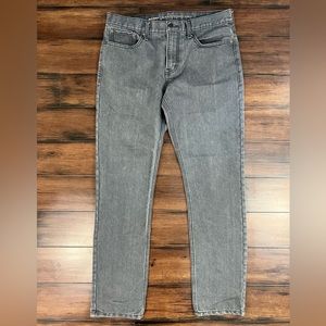 Old Navy Men’s Slim Straight Fit Gray Jeans - Size 34x32